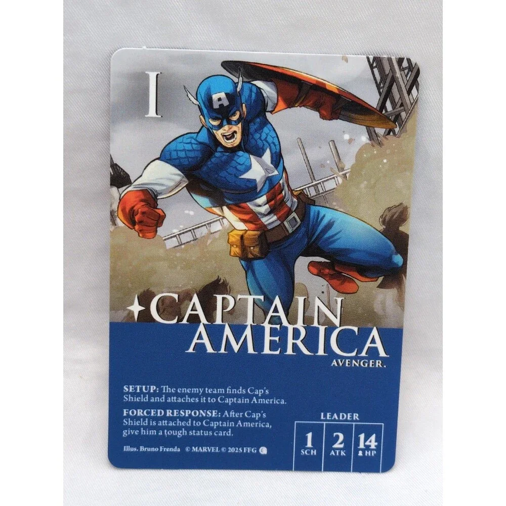 (8) Marvel Champions LCG Civil War Promo Cards
